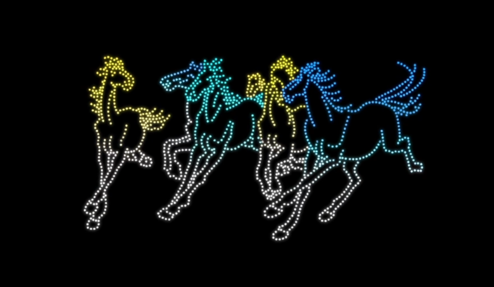 Galloping Horses in the Sky