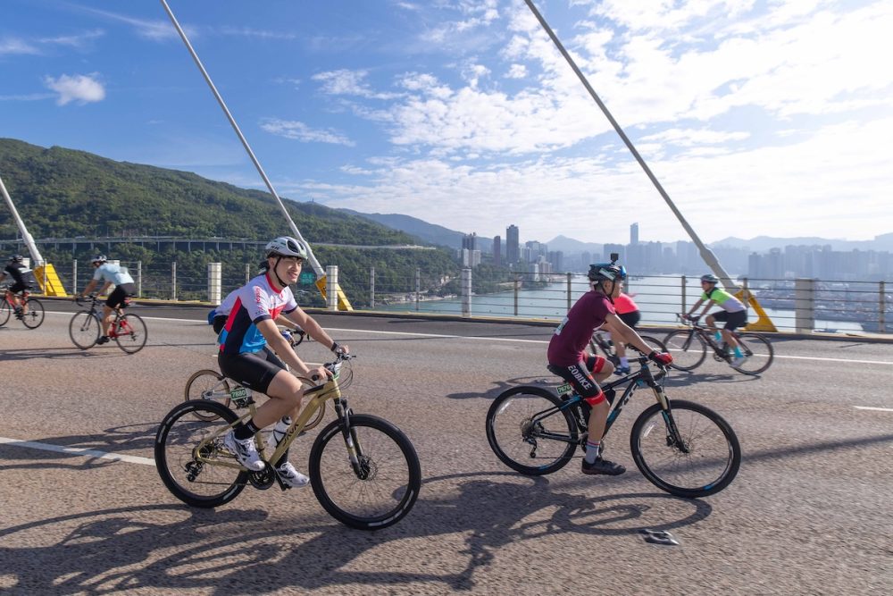 hk cyclothon 2024 bridge