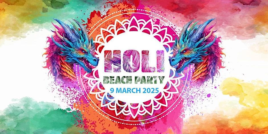 Holi Beach party 2025